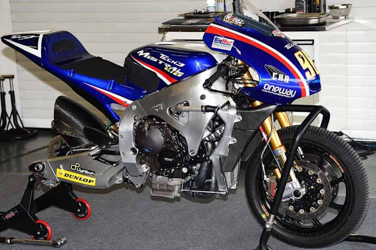 Die Mistral 610 Jahrgang 2014; dieses Bike testete Louis Rossi im November in Jerez
