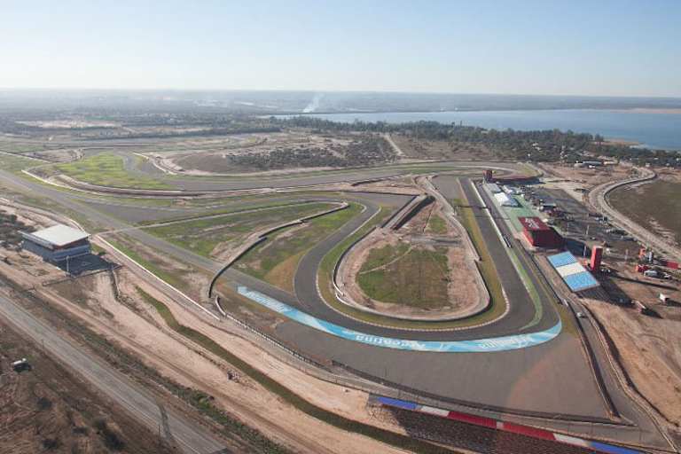 Der Circuit Termas Rio Hondo: Die Tourenwagen-WM gastierte bereits, im April kommt die MotoGP-WM
