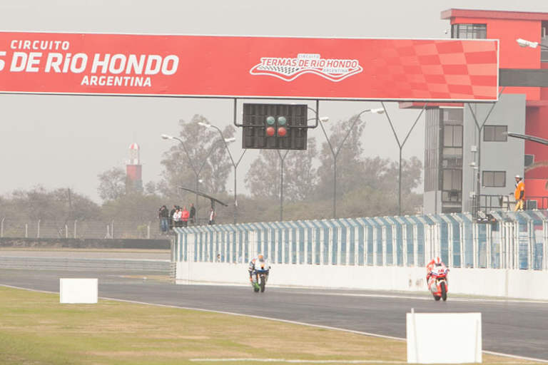 Erster Test im Juli: Eine Auswahl von MotoGP- und Moto2-Teams fuhren zwei Tage in Termas