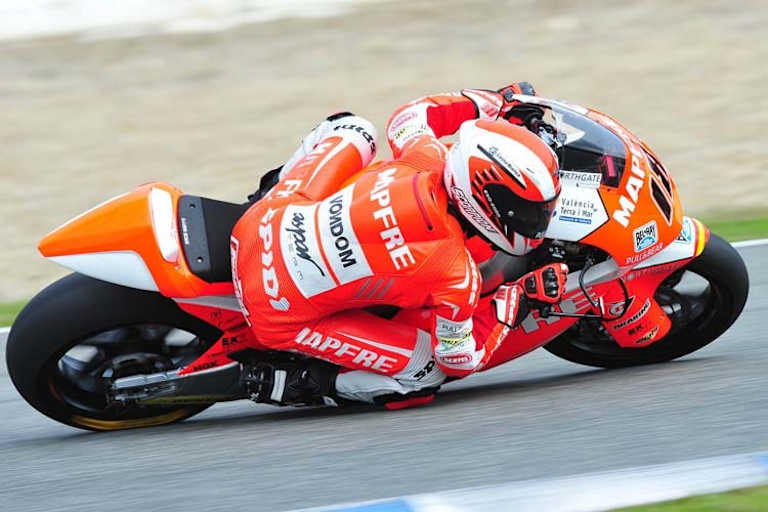 Testarbeit: Nico Terol in Jerez