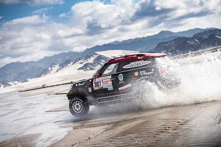 Orllando Terranova im Mini JCW Rally
