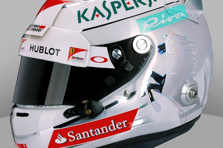 Der neue Helm von der Seite