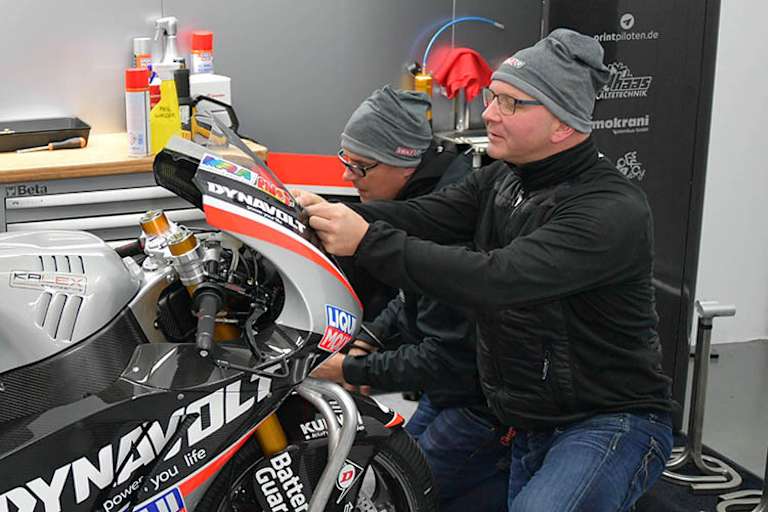 Jürgen Lingg am Dienstag in Valencia