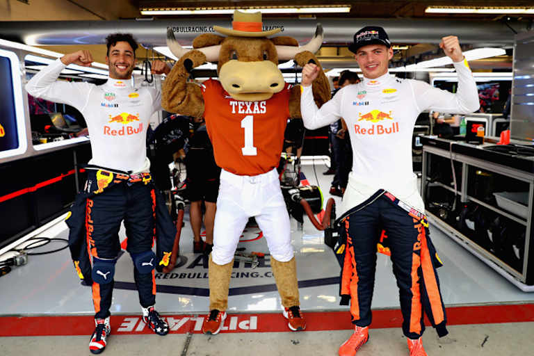 NASCAR-Action auf dem Texas Motor Speedway