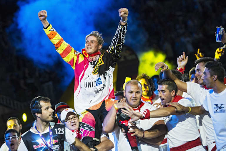 Sieger Thomas Pagès ließ sich feiern