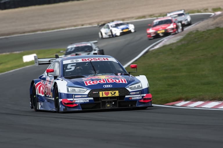 Mattias Ekström liegt vorne