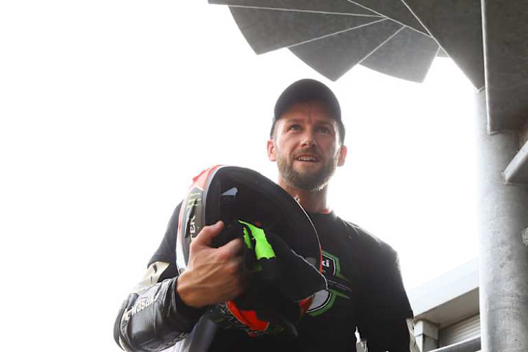 Tom Sykes produzierte bei seiner Zeitenjagd am Nachmittag einen Crash