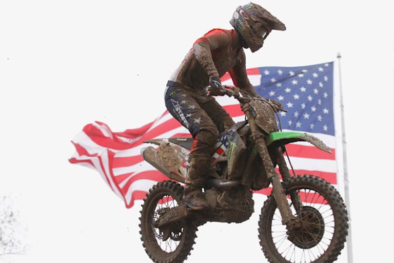 US-Champion Eli Tomac war in RedBud gegen die WM-Fahrer nicht konkurrenzfähig