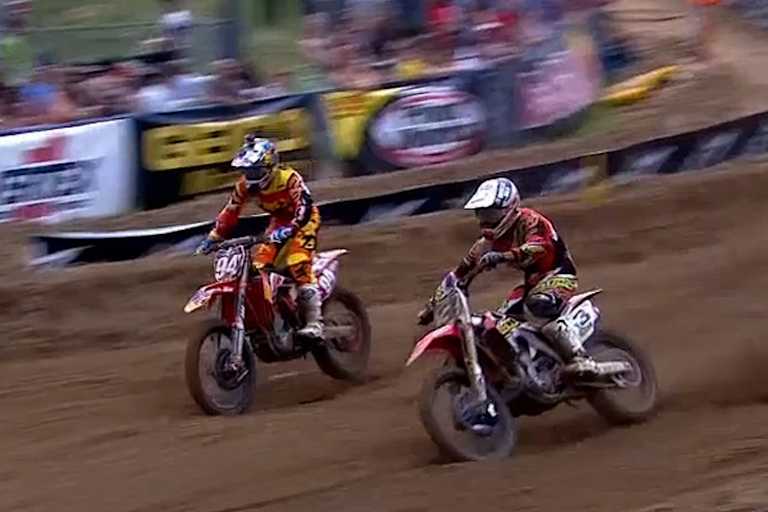 Roczen und Tomac in Spring Creek
