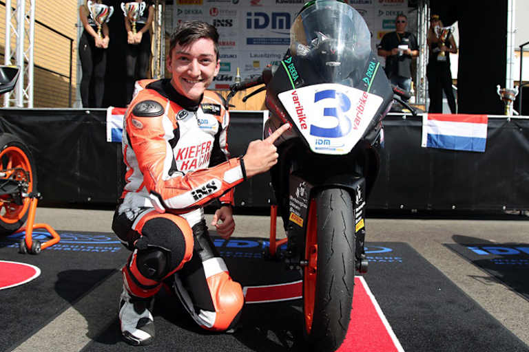 Toni Erhard: Poleposition, Platz 2 und ein Sieg in der Lausitz