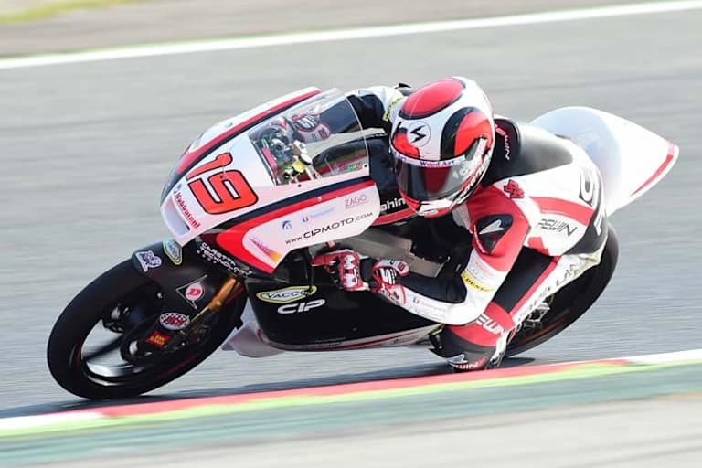 Tonucci auf der Mahindra des CIP-Teams