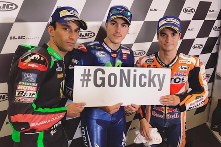 Die Top-3 von Le Mans drückten für Nicky die Daumen