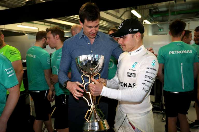 Toto Wolff: «Es besteht keinerlei Zweifel daran, dass wir in diesem Jahr einen besseren Valtteri Bottas erleben werden»