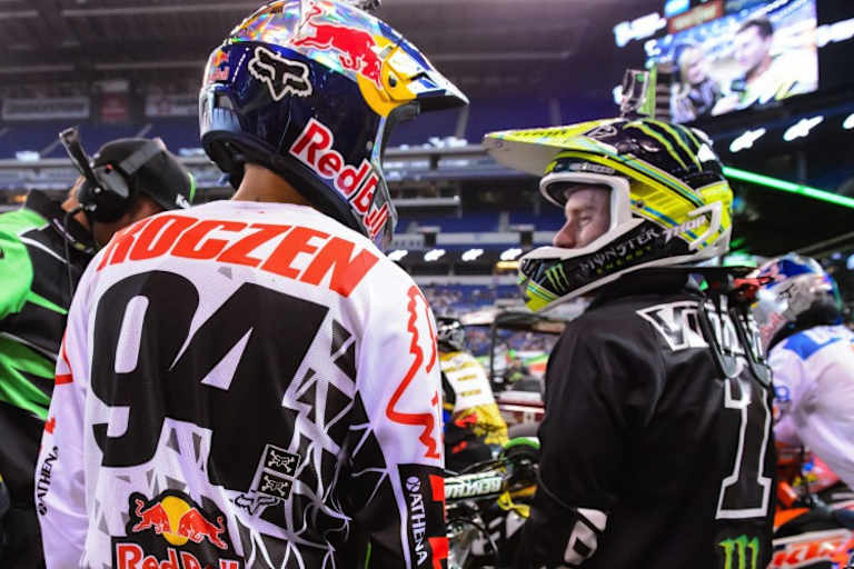 2014 Trainingspartner: Ryan Villopoto und Ken Roczen