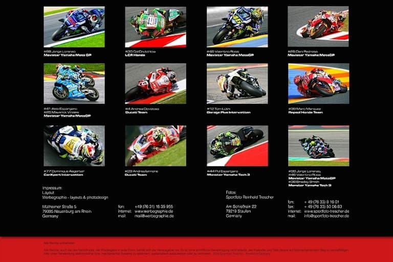 Der GP-Kalender 2017 von Reinhold Trescher