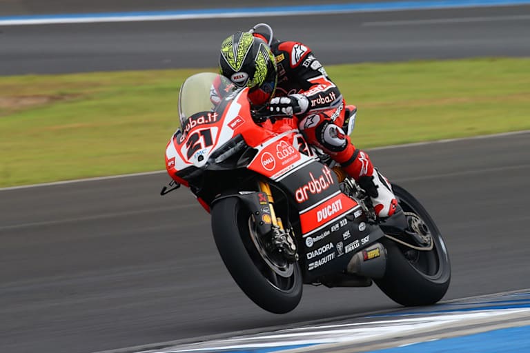 Im Rennen fehlte Troy Bayliss 1 sec auf seinen Teamkollegen