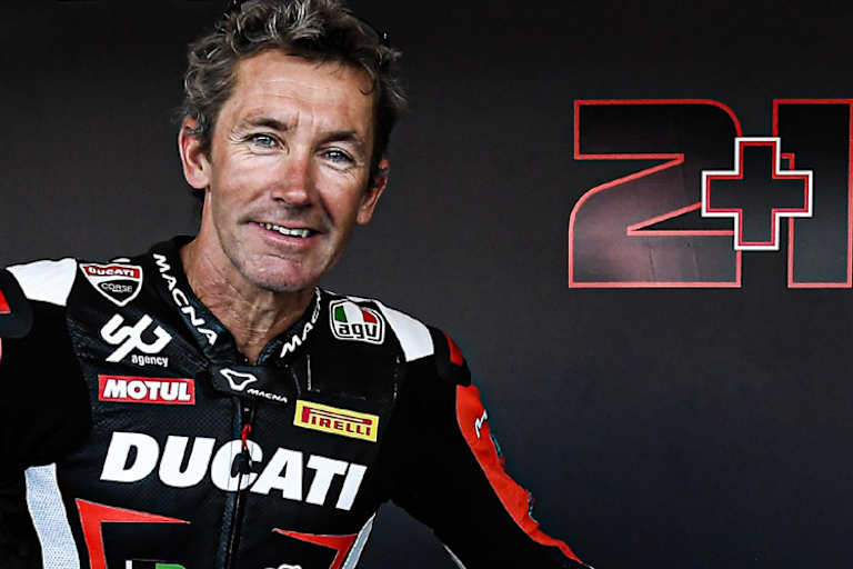 Welcome back, Troy Bayliss