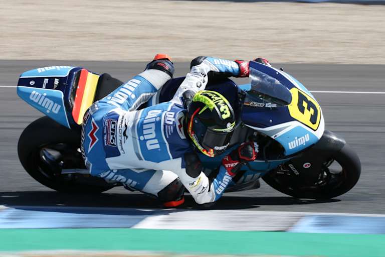 Fünfter in der Moto2 EM