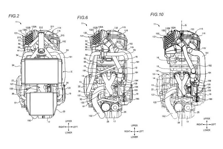Man muss etwas grübeln über den Zeichnungen, um den Trick mit der zweigeteilten Airbox und dem Ladeluftkühler zu entschlüsseln