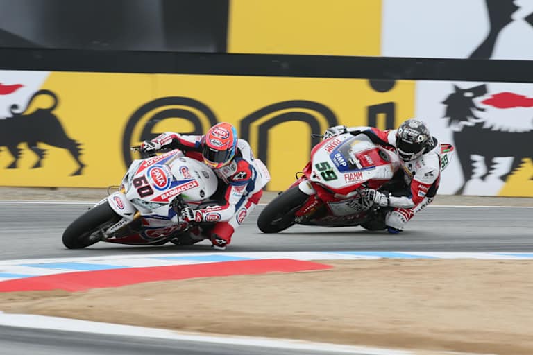 Michael van der Mark vor Niccolo Canepa