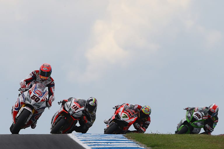 Michael van der Mark (60) führte auf Phillip Island mehrere Runden