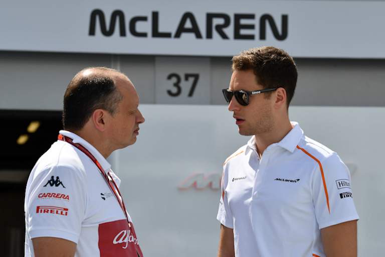 Fred Vasseur und Stoffel Vandoorne