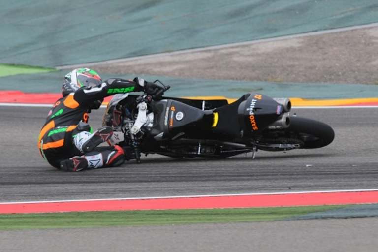 Vázquez: Ebenfalls gestürzt, am Ende nur Platz 13.