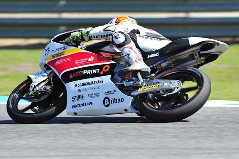 Efren Vazquez vom Racing Team Germany: Schnellster Honda-Pilot am Dienstag