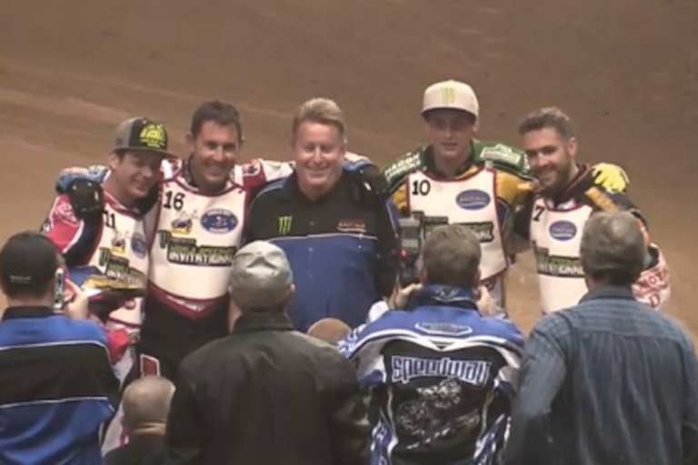 Die Top-4 des Finales: Venegas, Janniro, Nicholls und Ward (v.l.)