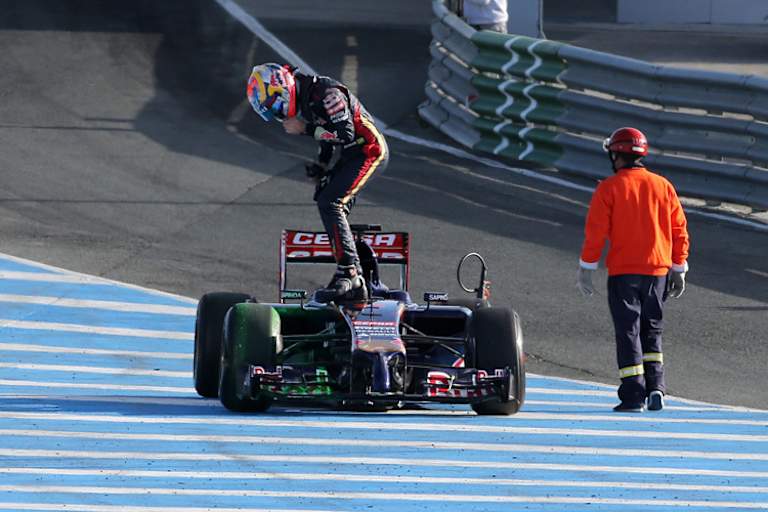 Schon in Jerez übte Jean-Eric Vergne den gepflegten Abgang
