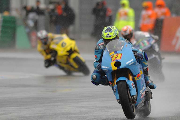 2007: Suzuki-Pilot Chris Vermeulen war im Regen von Le Mans unschlagbar