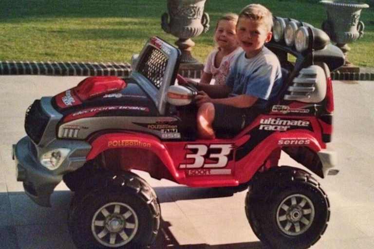 Der junge Max Verstappen