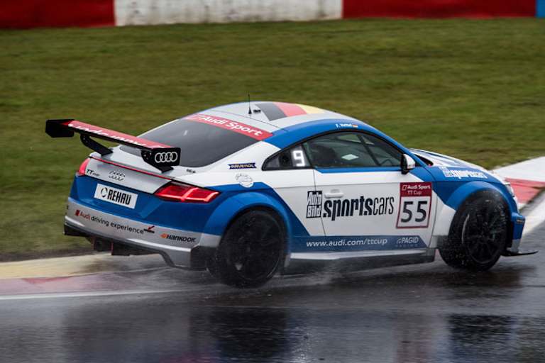 Mit etwas Glück sicherte sich Fabian Vettel auf dem Nürburgring seinen ersten Podestplatz