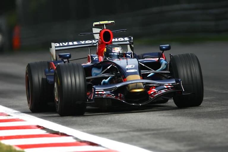 Sebastian Vettel 2008 in Monza