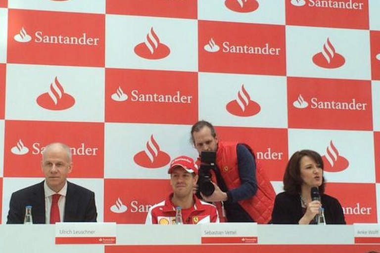 Der Ferrari-Pilot stand Rede und Antwort