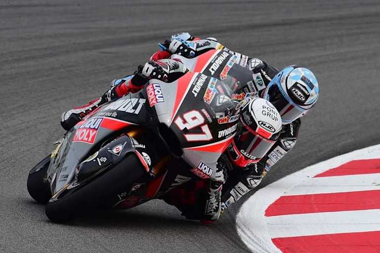 Vierge vor seinem Intact-Teamkollegen Marcel Schrötter