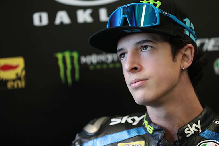 Celestino Vietti bleibt und wird von Nieto gelobt