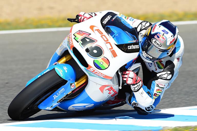 Rohdiamant Maverick Viñales (Kalex) beim Jerez-GP 2014