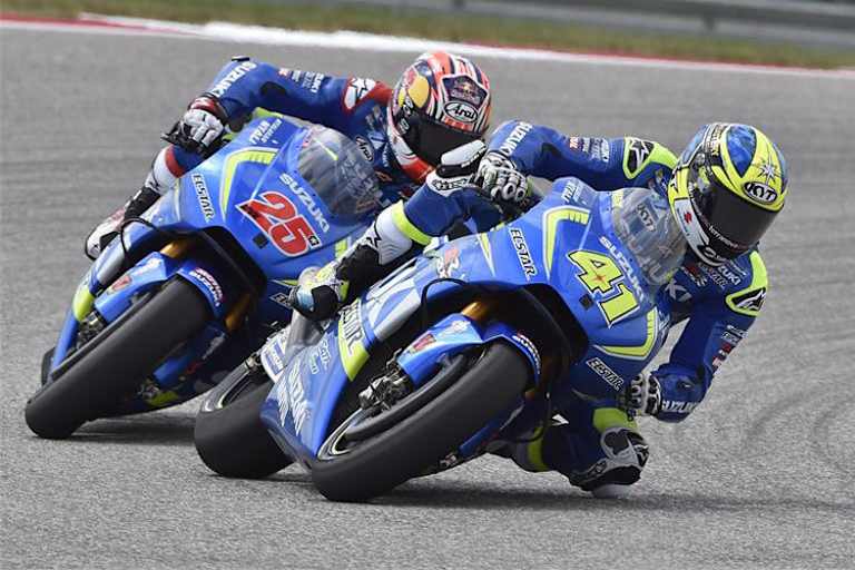 Texas-GP: Aleix Espargaró vor Maverick Vinales