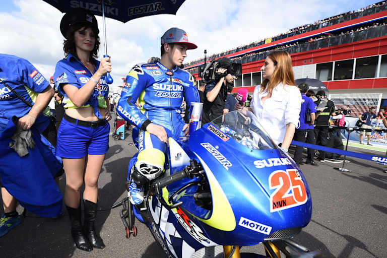 Am Start in Argentinien: Inzwischen ist Viñales schon WM-Zehnter