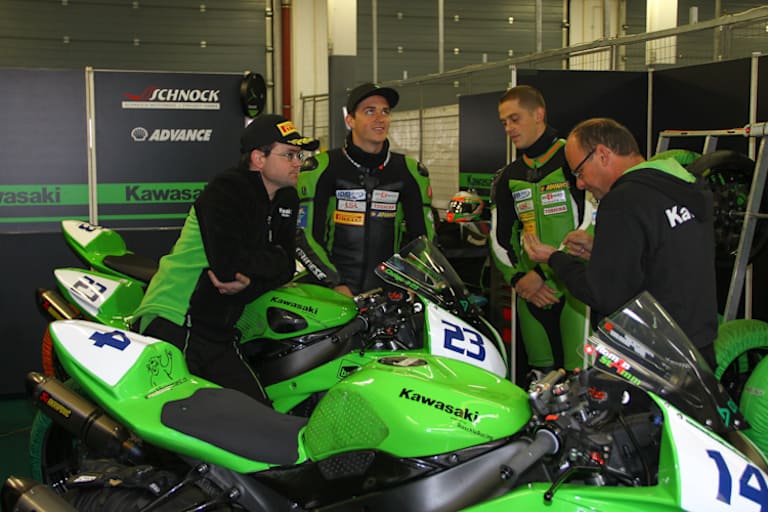 Was wird aus der Truppe von Kawasaki-Händler Rainer Schnock?