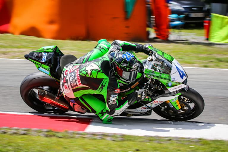 Martin Vugrinec fuhr trotz Schmerzen in Zolder auf Platz 4