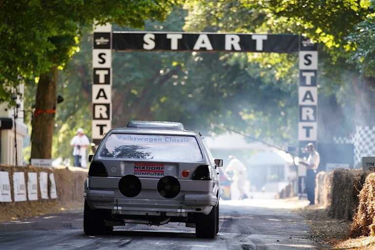 Der VW Golf 2 BI-Motor Pikes Peak