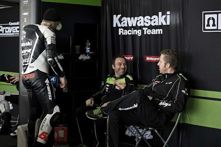 Die Stimmung bei Kawasaki gelöst