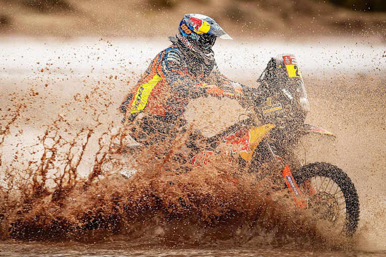 Der frühere MX3-Weltmeister Matthias Walkner liegt auf Rang 3 der Gesamtwertung