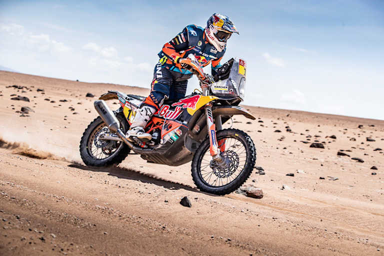 Matthias Walkner auf der KTM
