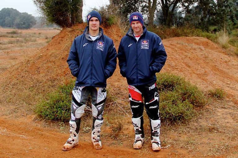 Neuer Faktor in der MXGP-Klasse: Husqvarnas Werksfahrer Todd Waters und Tyla Rattray