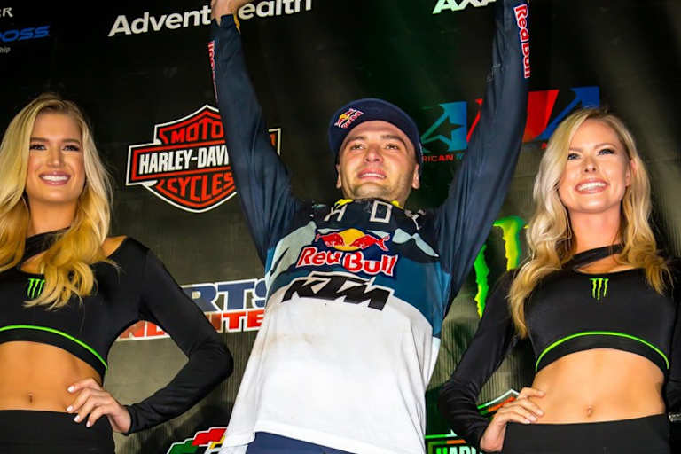 Mit Rang 2 in Daytona baute Cooper Webb seine WM-Führung weiter aus