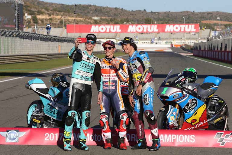 Die Weltmeister 2017: Mir, Márquez und Morbidelli