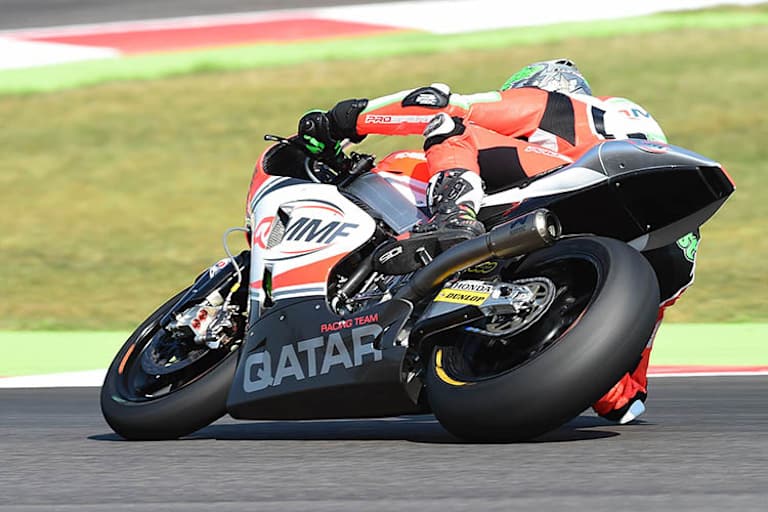 Beim Misano-GP war noch Anthony West auf der Speed Up unterwegs